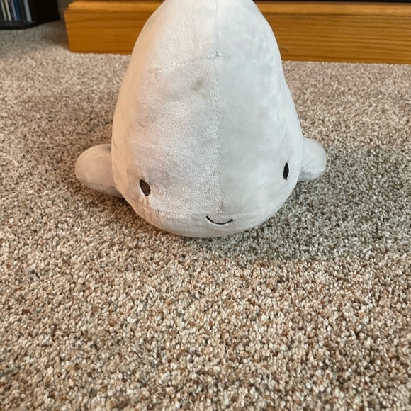 Plush Whale With Jingle Bells Inside - Picture 3 of 9